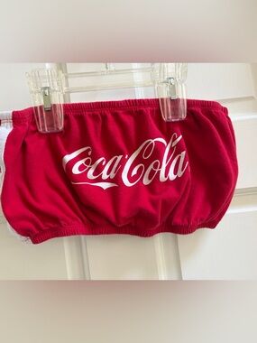 Coca-Cola Red Logo Tube Top
